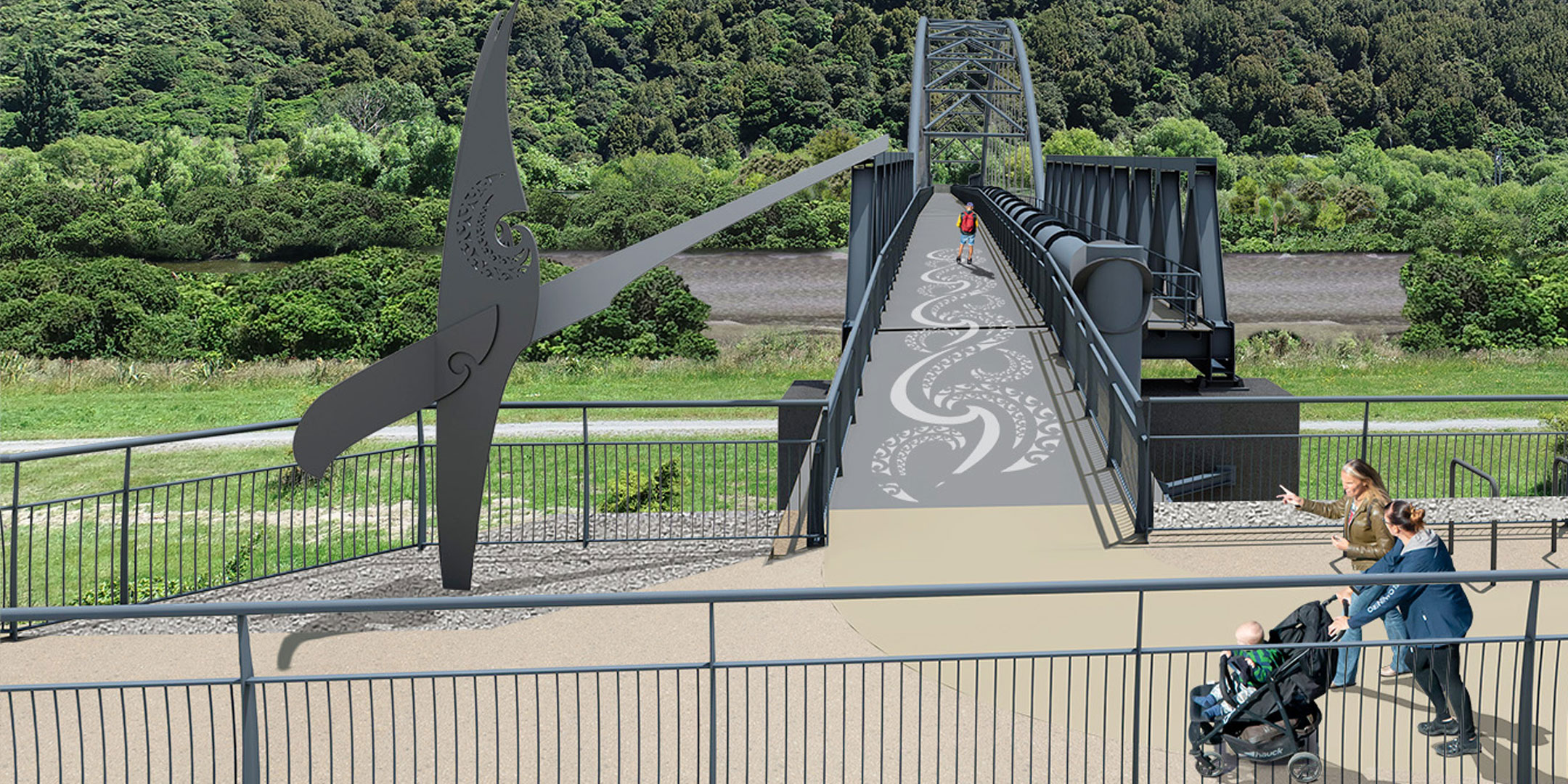 Whakawhirinaki: The Silverstream Water Bridge and Shared Path
